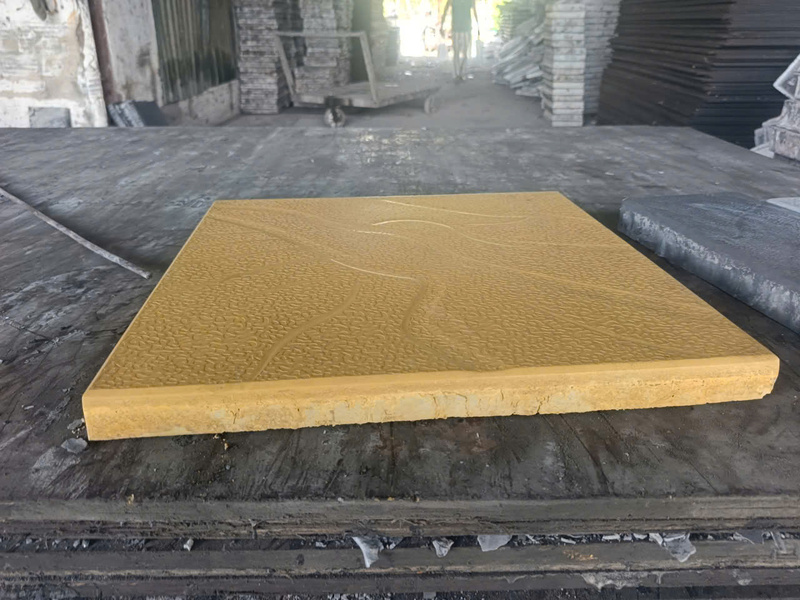 Gạch giả đá vân mây KT: 40x40 màu vàng - Gạch Bắc Việt - Công Ty Cổ Phần Tư Vấn Và Xây Dựng Hạ Tầng Kỹ Thuật Bắc Việt